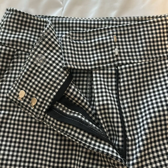 Plaid straight pants - Picture 3 of 4